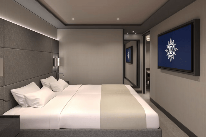 Accommodation on MSC Poesia